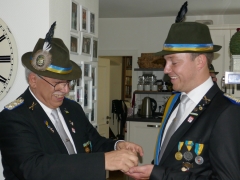Kralle? Oberst Rolf G. Wilmink und Thomas Römer