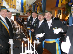 Offiziere beim Biergericht